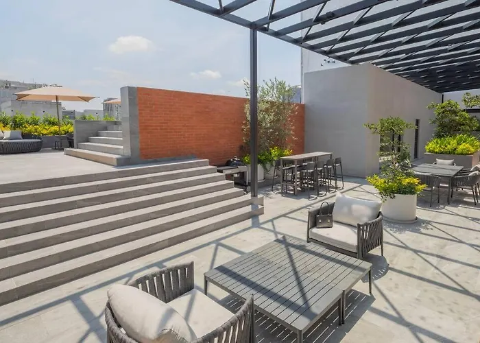 Upscale With Skyview Pool In Condesa * Mexico City