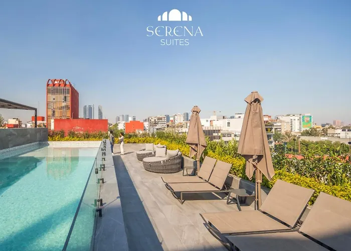 Upscale With Skyview Pool In Condesa Mexico City