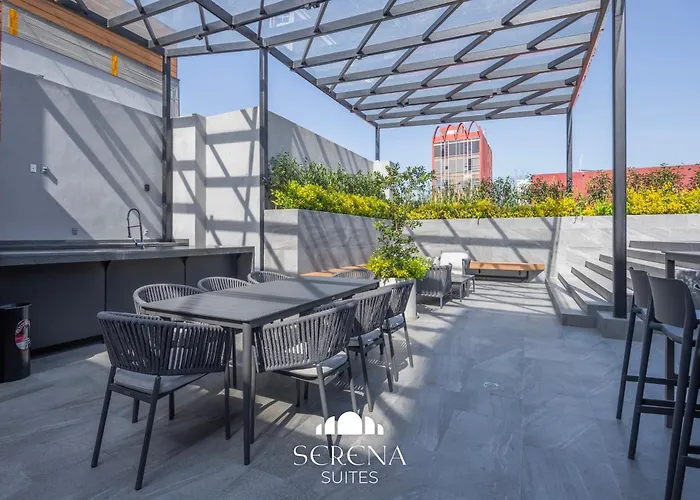 Upscale With Skyview Pool In Condesa Apartment Mexico City